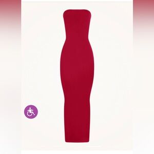 WOLFORD FATAL RED DRESS, S